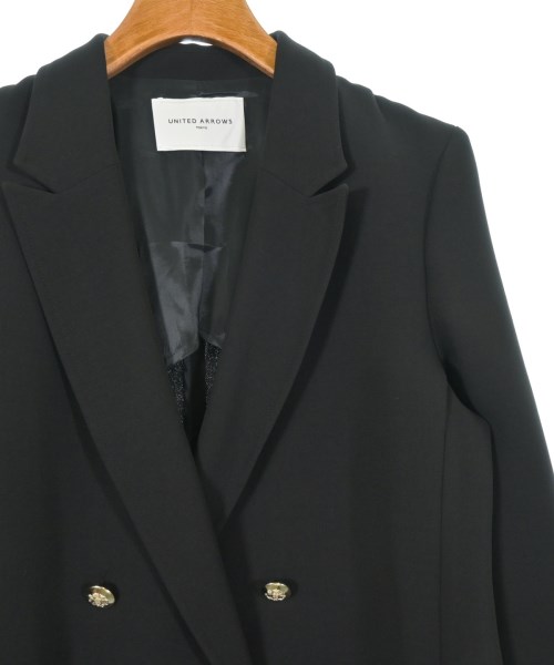 UNITED ARROWS（ユナイテッドアローズ）テーラードジャケット 黒 サイズ:34(XS位) レディース/2200609967072