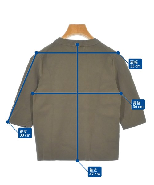 UNITED ARROWS（ユナイテッドアローズ）ニット・セーター カーキ サイズ:F レディース/2200609967089
