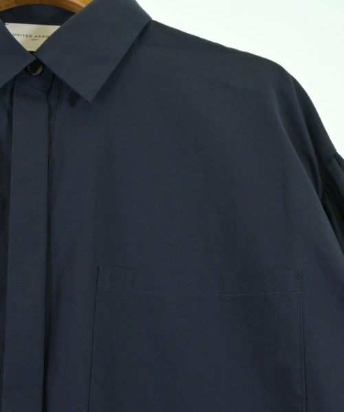 UNITED ARROWS（ユナイテッドアローズ）シャツワンピース 紺 サイズ:36(S位) レディース/2200609967126