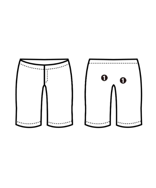 UNITED ARROWS（ユナイテッドアローズ）ショートパンツ 黒 サイズ:36(S位) レディース/2200609967256