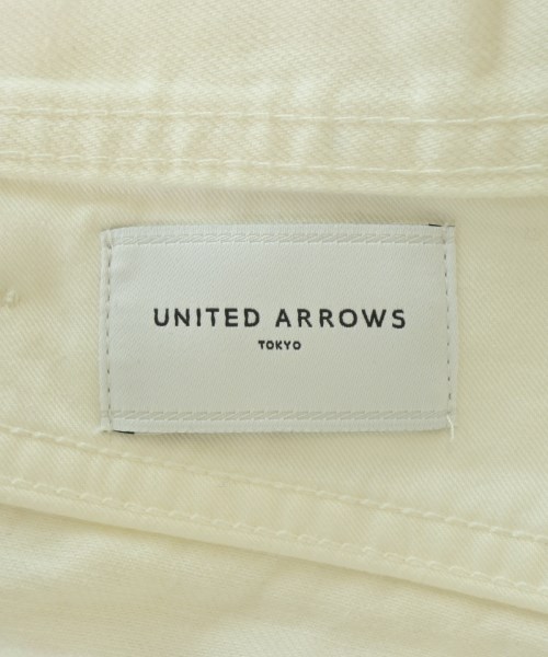 UNITED ARROWS（ユナイテッドアローズ）デニムパンツ 白 サイズ:34(XS位) レディース/2200609967263