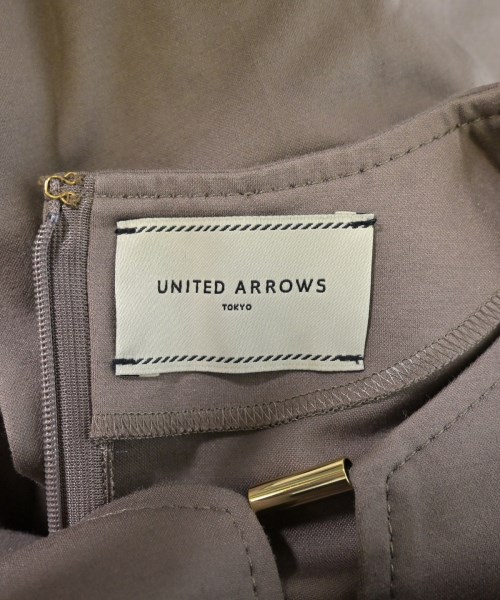 UNITED ARROWS（ユナイテッドアローズ）ワンピース 茶 サイズ:38(M位) レディース/2200606900010