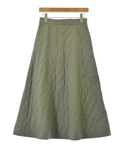 UNITED ARROWS（ユナイテッドアローズ）ロング・マキシ丈スカート カーキ サイズ:38(M位) レディース/2200612641020