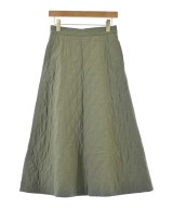 UNITED ARROWS（ユナイテッドアローズ）ロング・マキシ丈スカート カーキ サイズ:38(M位) レディース/2200612641020