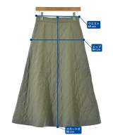 UNITED ARROWS（ユナイテッドアローズ）ロング・マキシ丈スカート カーキ サイズ:38(M位) レディース/2200612641020
