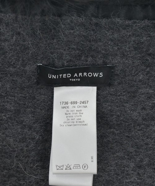 UNITED ARROWS（ユナイテッドアローズ）マフラー グレー サイズ:- レディース/2200612750029