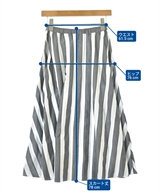 UNITED ARROWS（ユナイテッドアローズ）ロング・マキシ丈スカート グレー サイズ:36(S位) レディース/2200609504086
