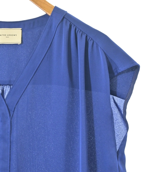 UNITED ARROWS（ユナイテッドアローズ）ブラウス 青 サイズ:F レディース/2200611075079