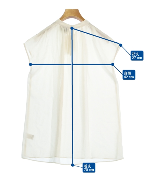 UNITED ARROWS（ユナイテッドアローズ）ブラウス 白 サイズ:F レディース/2200612795112