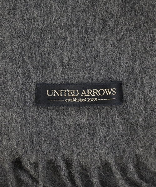 UNITED ARROWS（ユナイテッドアローズ）マフラー グレー サイズ:- レディース/2200612909038