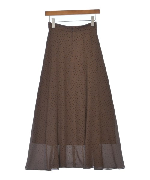 UNITED ARROWS（ユナイテッドアローズ）ロング・マキシ丈スカート 茶 サイズ:36(S位) レディース/2200610388118
