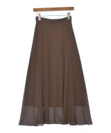 UNITED ARROWS（ユナイテッドアローズ）ロング・マキシ丈スカート 茶 サイズ:36(S位) レディース/2200610388118