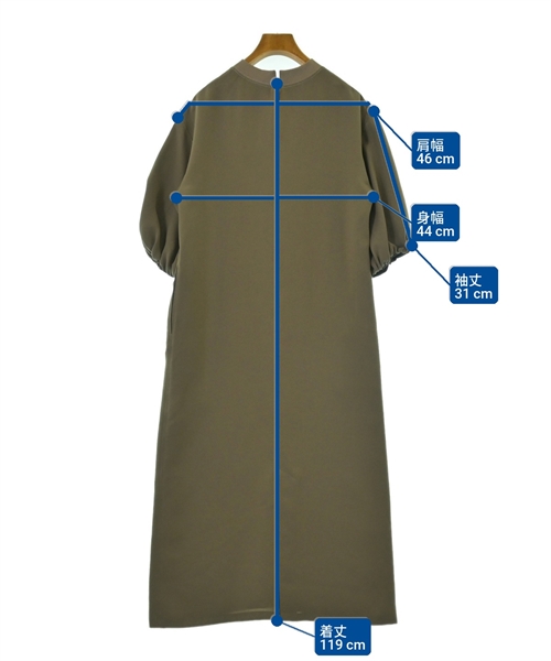 UNITED ARROWS（ユナイテッドアローズ）ワンピース グレー サイズ:36(S位) レディース/2200610388194