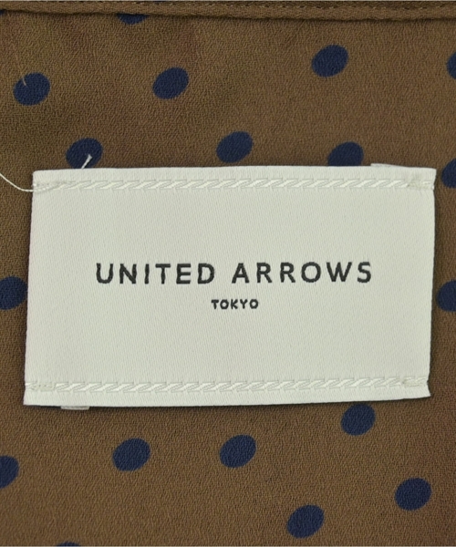 UNITED ARROWS（ユナイテッドアローズ）カジュアルシャツ 茶 サイズ:F レディース/2200610388279