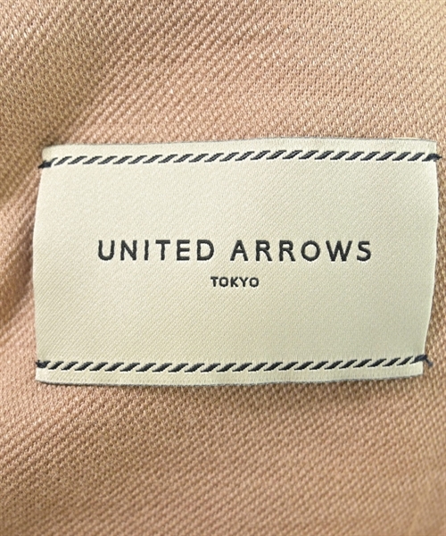 UNITED ARROWS（ユナイテッドアローズ）ノーカラージャケット ピンク サイズ:36(S位) レディース/2200610942013