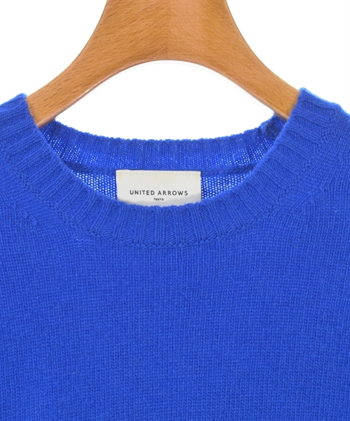 UNITED ARROWS（ユナイテッドアローズ）ニット・セーター 青 サイズ:F レディース/2200613322119