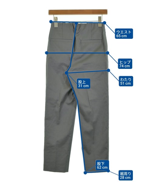UNITED ARROWS（ユナイテッドアローズ）スラックス グレー サイズ:36(S位) レディース/2200608701042