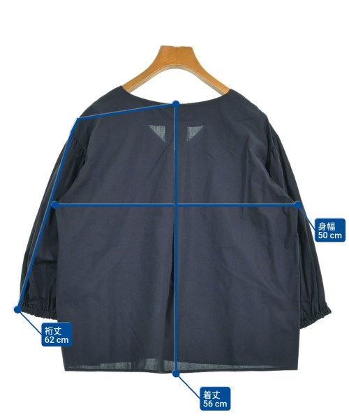 UNITED ARROWS（ユナイテッドアローズ）ブラウス 紺 サイズ:F レディース/2200609862070