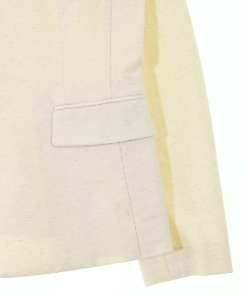 UNITED ARROWS（ユナイテッドアローズ）ノーカラージャケット 白 サイズ:38(M位) レディース/2200614121148