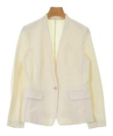 UNITED ARROWS（ユナイテッドアローズ）ノーカラージャケット 白 サイズ:38(M位) レディース/2200614121148