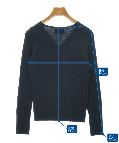 UNITED ARROWS（ユナイテッドアローズ）ニット・セーター 紺 サイズ:-(M位) レディース/2200614121230