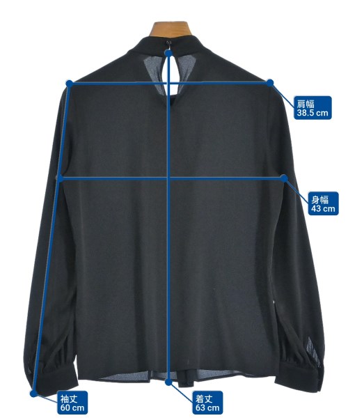 UNITED ARROWS（ユナイテッドアローズ）ブラウス 黒 サイズ:-(M位) レディース/2200609525074