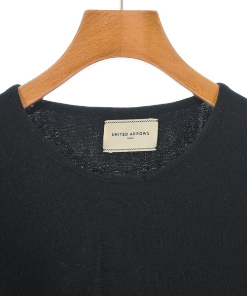 UNITED ARROWS（ユナイテッドアローズ）ニット・セーター 黒 サイズ:F レディース/2200613395090