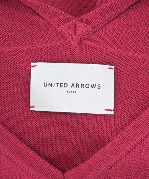 UNITED ARROWS（ユナイテッドアローズ）ベスト/ノースリーブ ピンク サイズ:F レディース/2200611100054