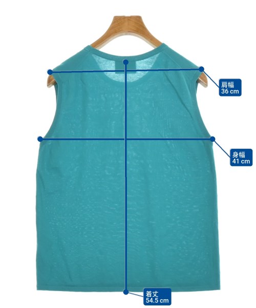 UNITED ARROWS（ユナイテッドアローズ）ベスト 青 サイズ:-(M位) レディース/2200612691049