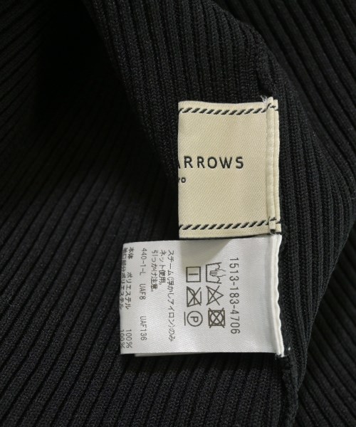 UNITED ARROWS（ユナイテッドアローズ）ニット・セーター 黒 サイズ:F レディース/2200615556055