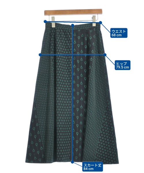 UNITED ARROWS（ユナイテッドアローズ）ロング・マキシ丈スカート 紺 サイズ:36(S位) レディース/2200615721033