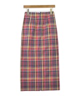 UNITED ARROWS（ユナイテッドアローズ）ロング・マキシ丈スカート 赤 サイズ:36(S位) レディース/2200615857039