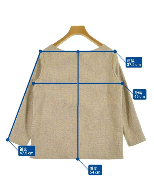 UNITED ARROWS（ユナイテッドアローズ）ブラウス ベージュ サイズ:36(S位) レディース/2200616148211