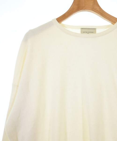 UNITED ARROWS（ユナイテッドアローズ）ニット・セーター 白 サイズ:F レディース/2200616612057