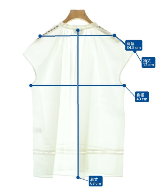 UNITED ARROWS（ユナイテッドアローズ）カジュアルシャツ 白 サイズ:F レディース/2200614567021