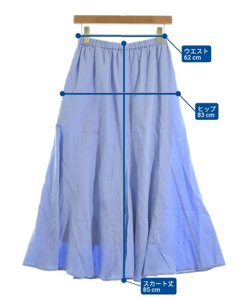 UNITED ARROWS（ユナイテッドアローズ）ロング・マキシ丈スカート 紫 サイズ:36(S位) レディース/2200617702016