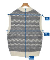 UNITED ARROWS（ユナイテッドアローズ）ベスト グレー サイズ:F レディース/2200617731092