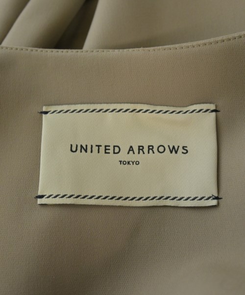 UNITED ARROWS（ユナイテッドアローズ）ノーカラージャケット ベージュ サイズ:34(XS位) レディース/2200613992039