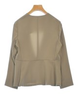 UNITED ARROWS（ユナイテッドアローズ）ノーカラージャケット ベージュ サイズ:34(XS位) レディース/2200613992039