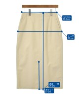 UNITED ARROWS（ユナイテッドアローズ）ロング・マキシ丈スカート 黄 サイズ:40(M位) レディース/2200614311075