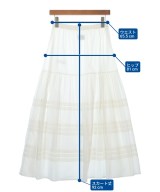 UNITED ARROWS（ユナイテッドアローズ）ロング・マキシ丈スカート 白 サイズ:38(M位) レディース/2200614311082