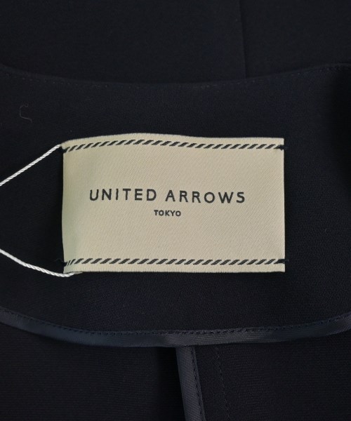 UNITED ARROWS（ユナイテッドアローズ）ノーカラージャケット 紺 サイズ:38(M位) レディース/2200615123165