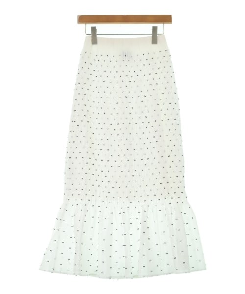 UNITED ARROWS（ユナイテッドアローズ）ロング・マキシ丈スカート 白 サイズ:36(S位) レディース/2200618302079