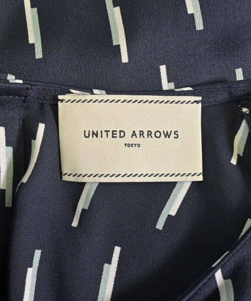UNITED ARROWS（ユナイテッドアローズ）ブラウス 紺 サイズ:M レディース/2200618424030
