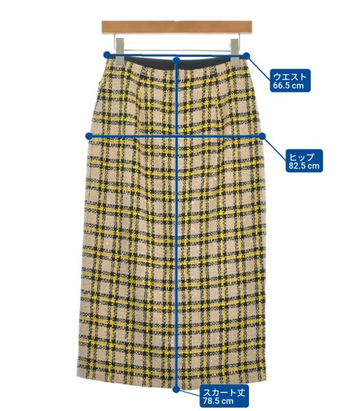 UNITED ARROWS（ユナイテッドアローズ）ロング・マキシ丈スカート ベージュ サイズ:38(M位) レディース/2200614021042