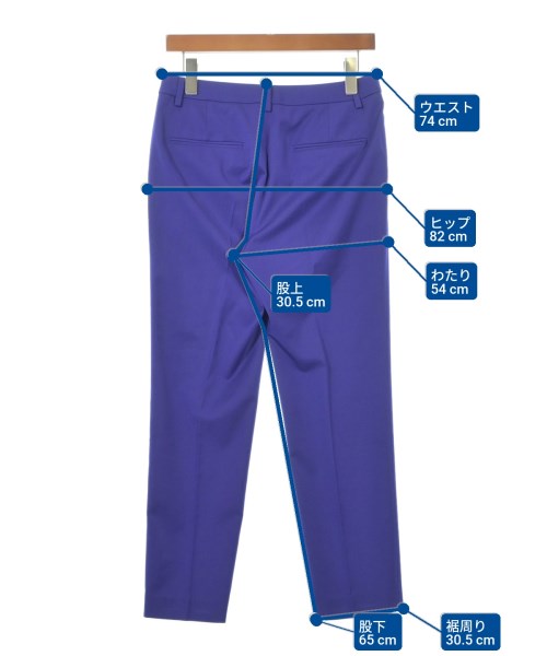 UNITED ARROWS（ユナイテッドアローズ）スラックス 紫 サイズ:40(M位) レディース/2200618924059