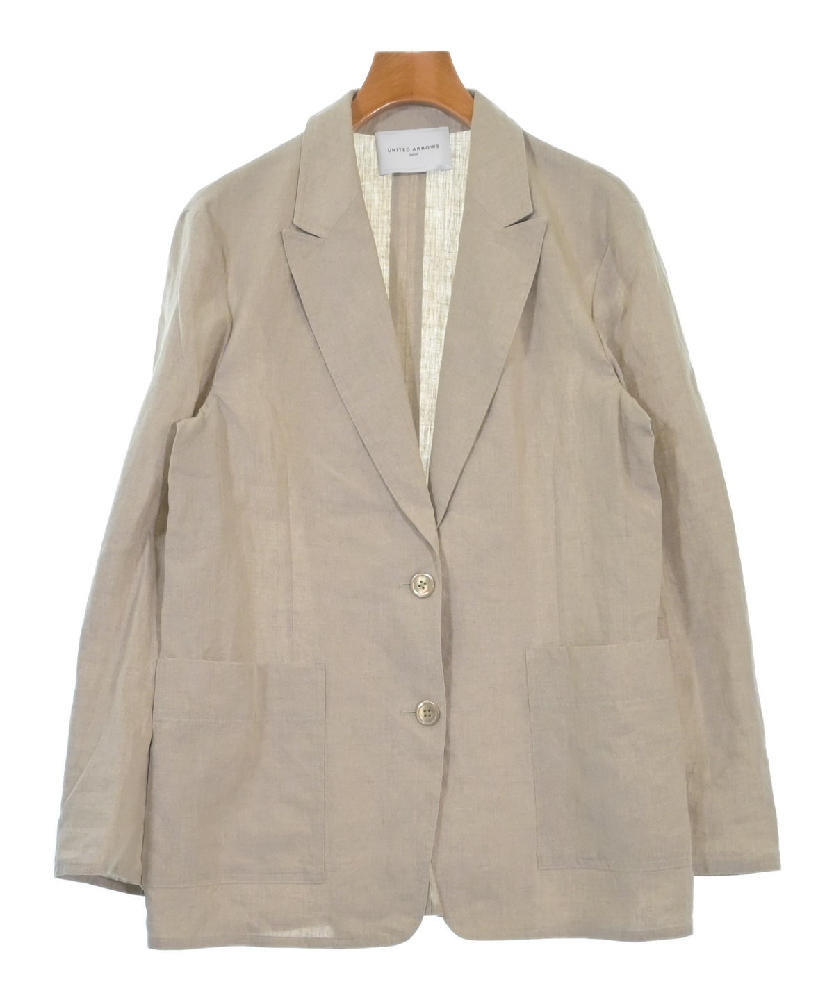 UNITED ARROWS（ユナイテッドアローズ）カジュアルジャケット ベージュ