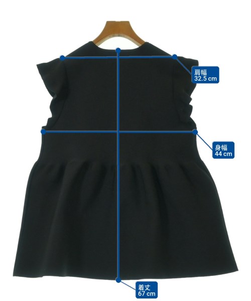 UNITED ARROWS（ユナイテッドアローズ）ベスト 黒 サイズ:-(L位) レディース/2200611768179