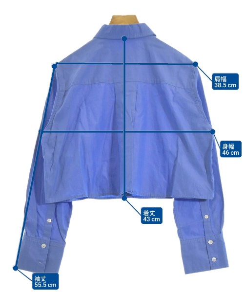 UNITED ARROWS（ユナイテッドアローズ）カジュアルシャツ 青 サイズ:-(M位) レディース/2200618777129