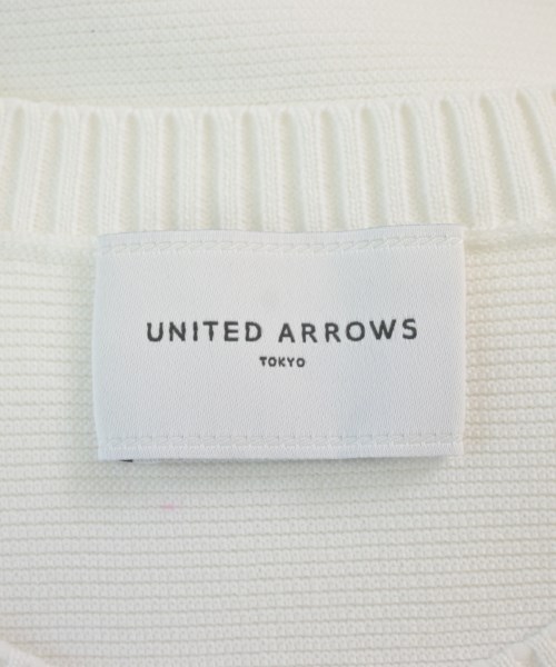 UNITED ARROWS（ユナイテッドアローズ）ニット・セーター 白 サイズ:-(M位) レディース/2200610435324